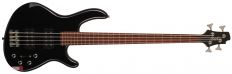 Бас-гитара, черная, Cort Action-HH4-BK Action Series