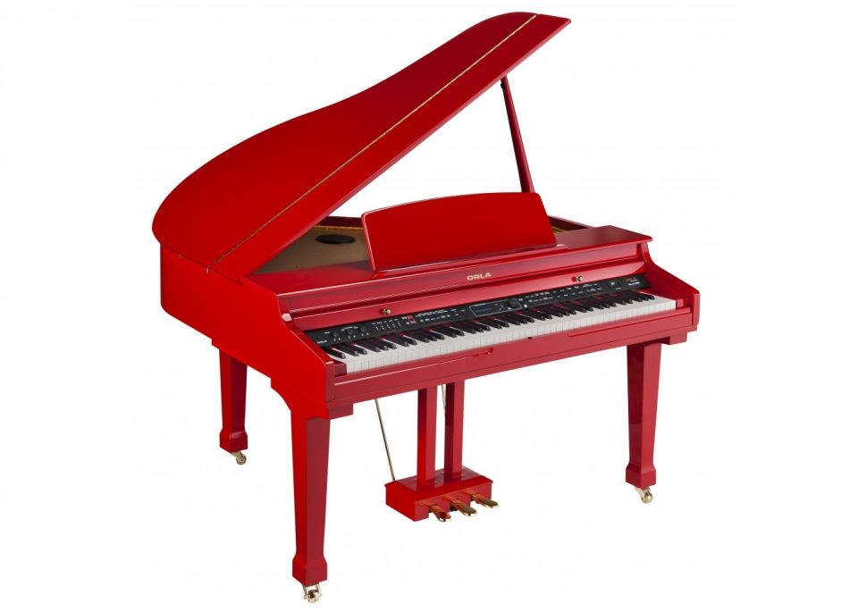 Цифровой рояль с автоаккомпанементом красный Orla 438PIA0632 Grand 500