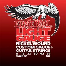 Струны для электрогитары Ervie Ball Nickel wound 2208 
