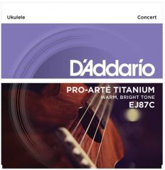 Струны для укулеле D'Aaddario EJ87C