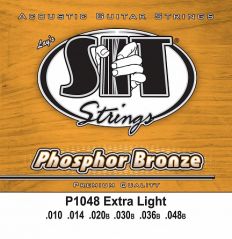 Струны для акустической гитары Sit Phosphor bronze  P1048
