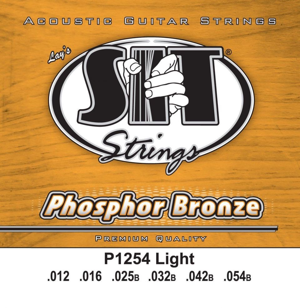 Струны для акустической гитары Sit Phosphor bronze P1254