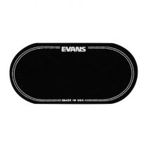 Наклейка на рабочий пластик бас-барабана черная Evans EQPB2 EQ 