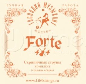 Струны для скрипки 4/4 Господин Музыкант VN327 Forte