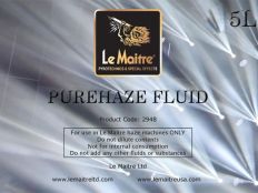  Жидкость для генератора тумана 5 л. Le Maitre Purerhaze Fluid 5 LTR