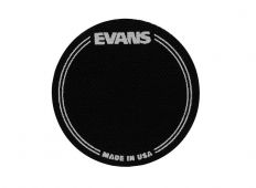 Наклейка на рабочий пластик бас-барабана черная Evans EQPB1 EQ 