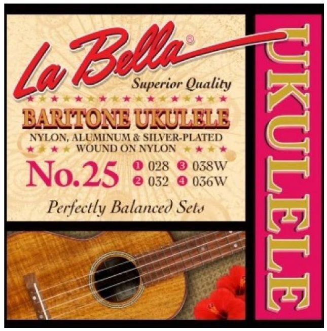 Струны для укулеле La Bella Ukulele 25