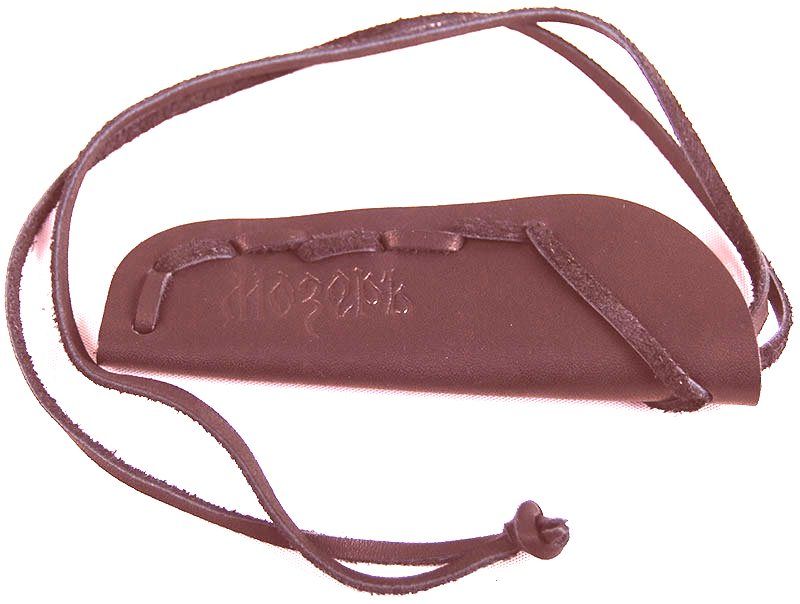 Кожаный чехол для варгана с защитой язычка Мозеръ VB-2