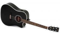 Электроакустическая гитара Sigma DMC-1STE-BK