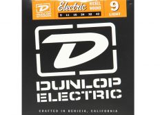 Комплект струн для электрогитары, никелированные, Light, 9-42, Dunlop DEN0942