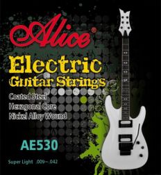 Комплект струн для электрогитары  Alice AE530SL 531 