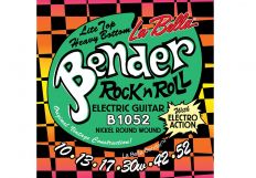 Комплект струн для электрогитары, никелированные, 10-52, La Bella B1052 The Bender L.Top/H.Bottom