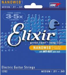 Струны для электрогитары Elixir 12102