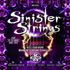 Струны для электрогитары Kerly KQXS-1052 Sinister Strings