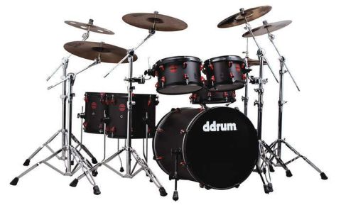 Ударная установка DDRUM HYBRID 6 BLK RED