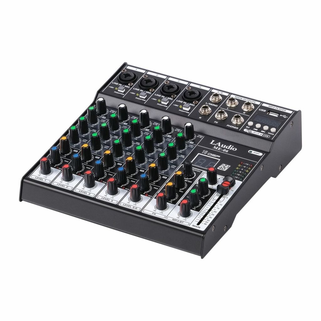 Микшерный пульт LAudio ME-06 серия PRO