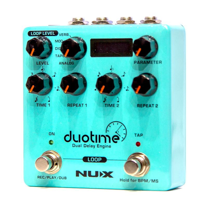 Педаль эффектов стерео дилей Nux NDD-6 Duotime