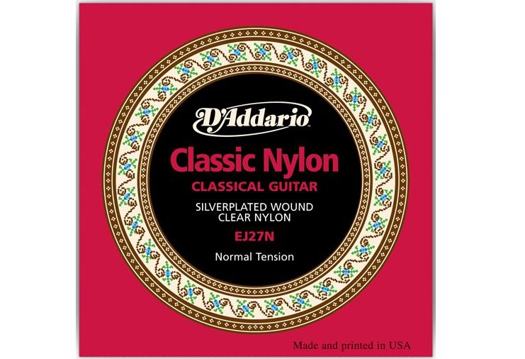 Струны для классической гитары D'Addario EJ27N