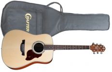 Акустическая гитара шестиструнная Crafter D-8 / N с чехлом