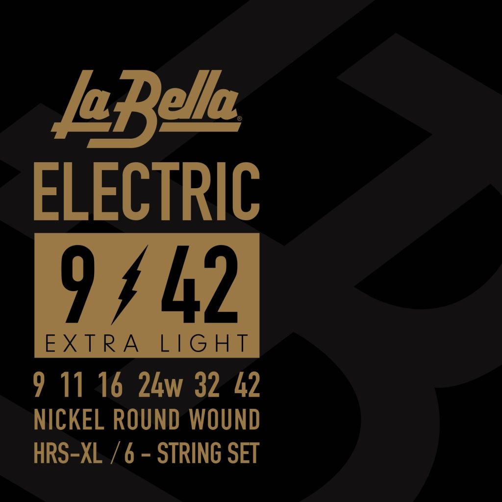 Струны для электрогитары La Bella HRS-XL Extra Light 9-42