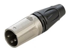 Разъем cannon кабельный Roxtone RX3MP-NT папа 3-х контактный