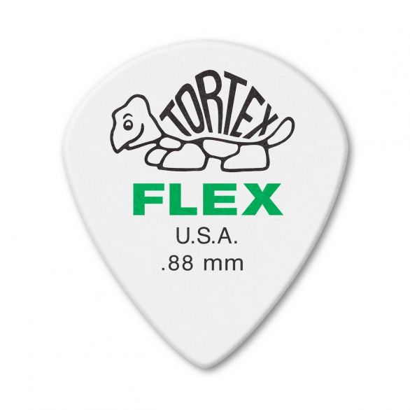 Медиатор, толщина 0.88мм, Dunlop 468P.88 Tortex Flex Jazz III