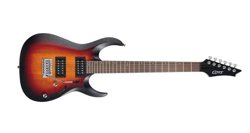 Электрогитара, санберст, Cort X100-OP3T X Series