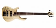 Бас-гитара, 5-струнная, леворукая, цвет натуральный, Cort B5-Plus-AS-LH Artisan Series