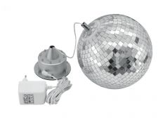 Зеркальный шар со светодиодной подсветкой Eurolite LED Mirror Ball 20 cm with Motor FC 