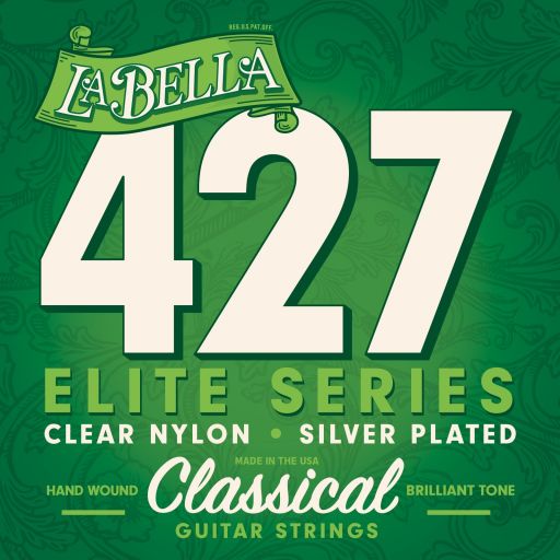 La Bella 427 Elite Комплект струн для классической гитары, посеребренные