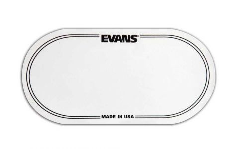 Наклейка на рабочий пластик бас-барабана прозрачная Evans EQPC2 EQ