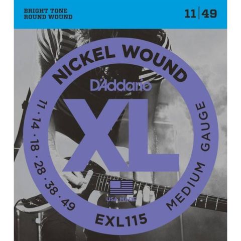 Струны для электрогитары D'Addario EXL115
