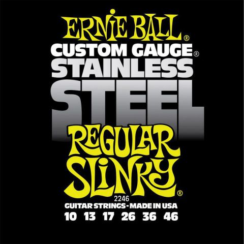 Струны для электрогитары Ervie Ball Nickel wound 2246