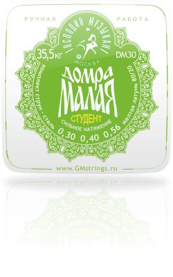 Комплект струн для домры Господин Музыкант DM-30