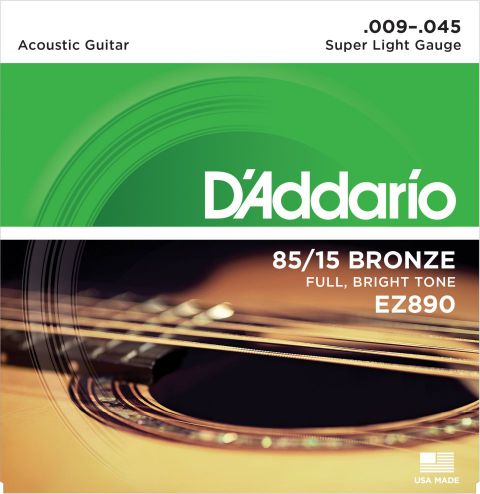 Струны для акустической гитары D'Addario EZ / 890